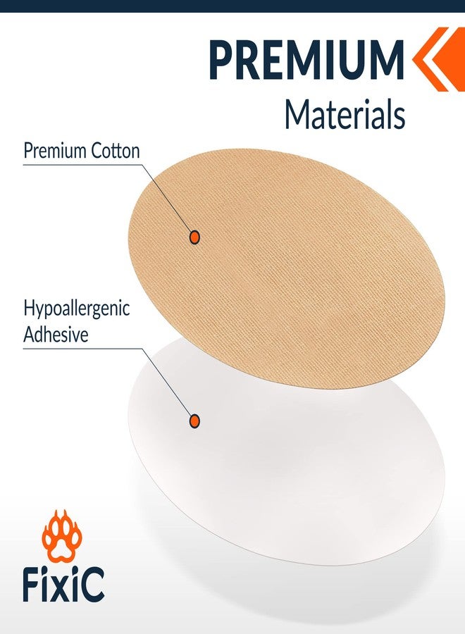 Fixic Freestyle Adhesive Patches 25 PCS – Good for Libre 1, 2, 3 & Plus – G7 & Stelo – Guardian – Waterproof Adhesive Bandages – Libre Covers – Pre-Cut Back Paper – Long Fixation for Sensor! (Tan) - Image 2